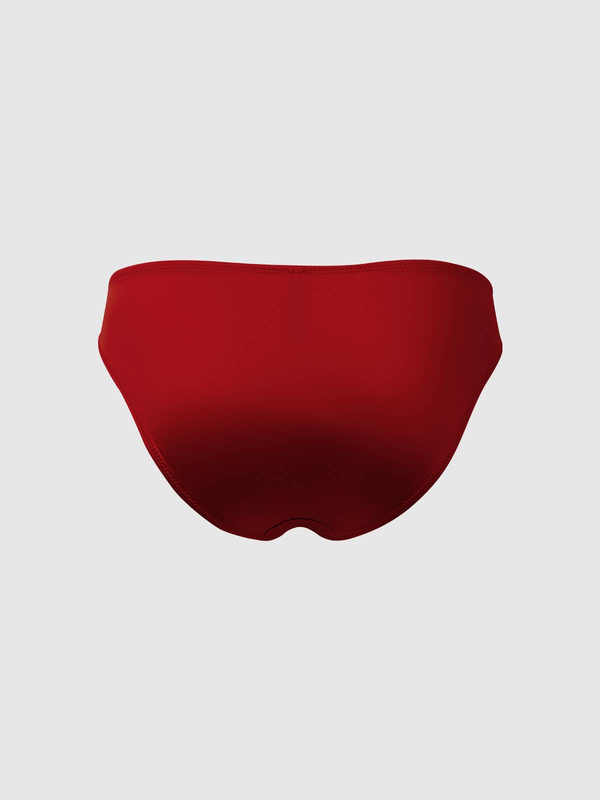 ALLEGRA LIQUID SATIN HIPSTER: SAMBA RED