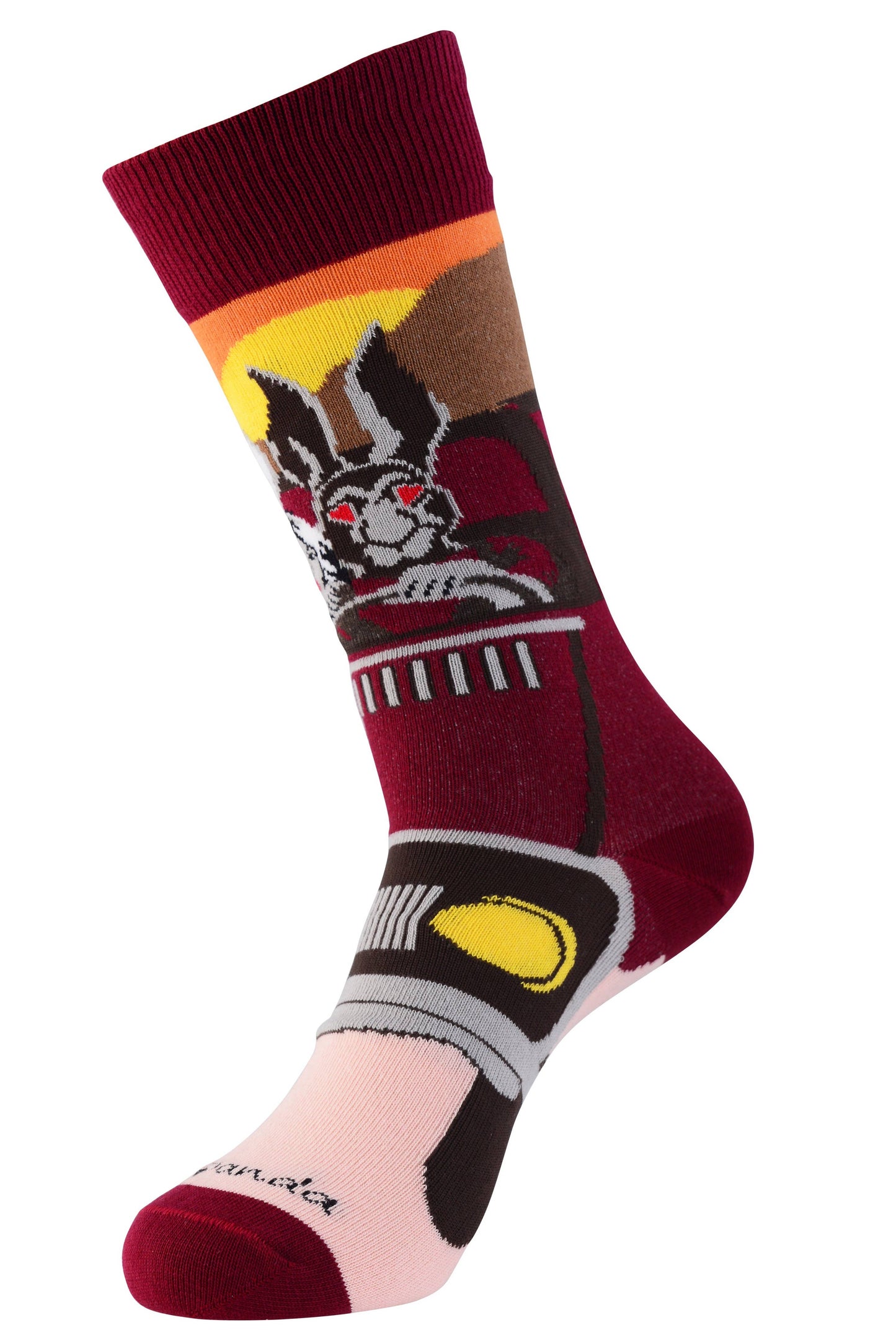 Wild Love Rabbits Socks (Adult Medium)