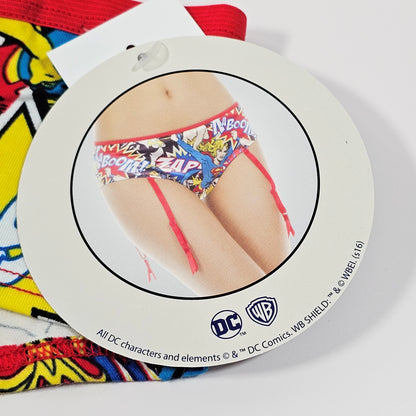 💥 Unleash Your Inner Hero: Official DC Comics Girl Power Garter Briefs