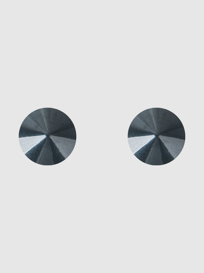 Metal Circular Cone Pasties, Black, One Size