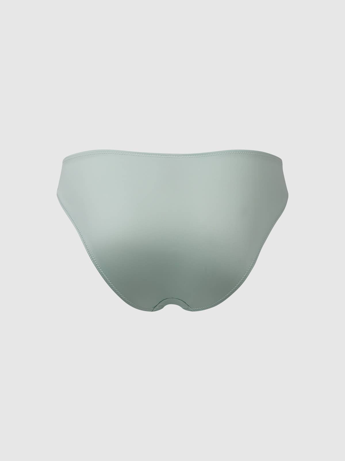ALLEGRA LIQUID SATIN HIPSTER: AQUA